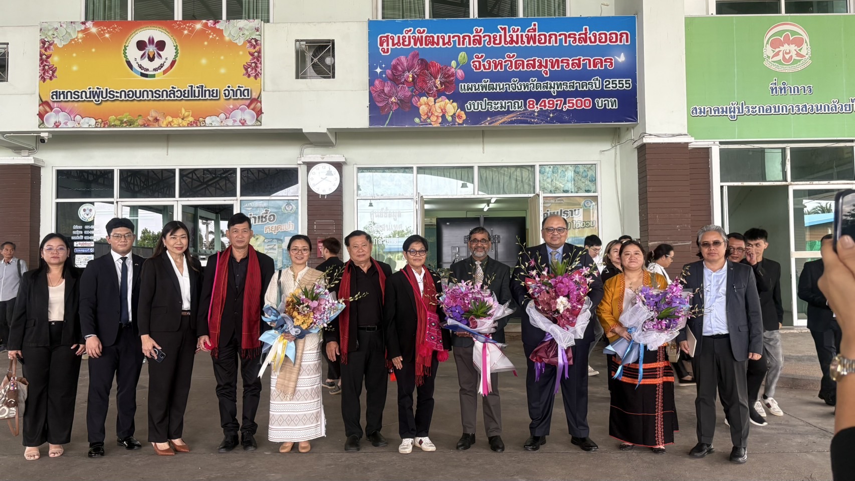 Thai Orchid Exporter Association Welcomes The Distinguished Delegation From India