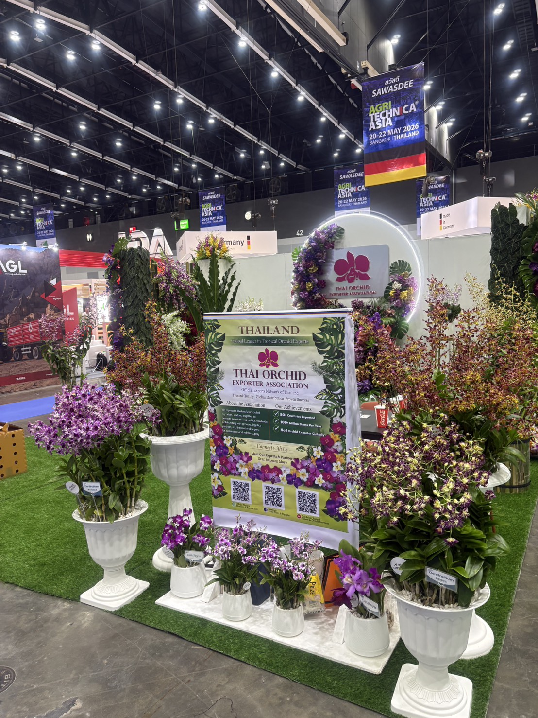 สมาคมผู้ส่งออกดอกกล้วยไม้ไทย ร่วมโชว์ศักยภาพ “กล้วยไม้ไทย” ในงาน HortEx Thailand 2026